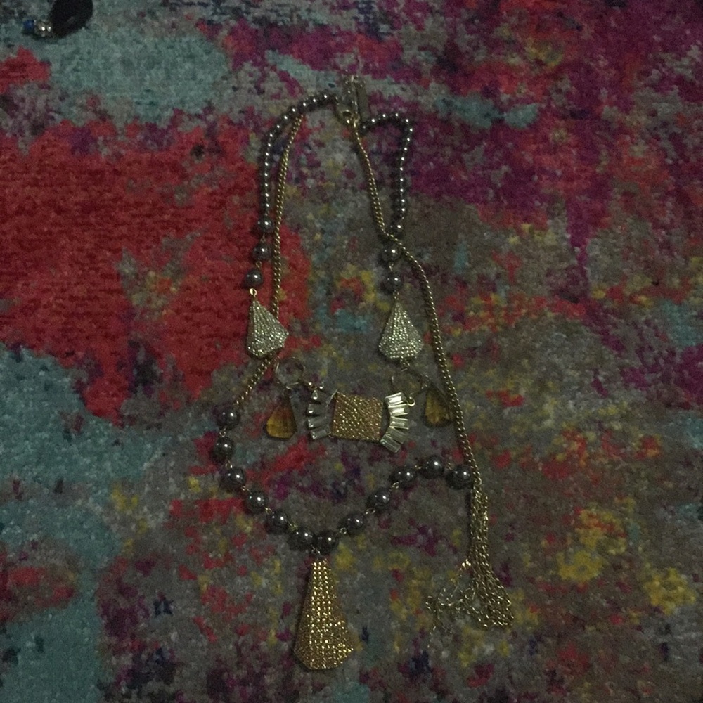BCBG Generation double chain necklace